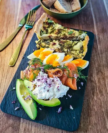 Lax, Räkor & Avocado